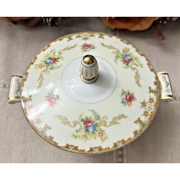 Regal (Gold Trim) by SANGO Sugar Bowl With Lid - Picture 4 of 10